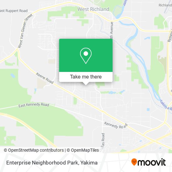 Enterprise Neighborhood Park map