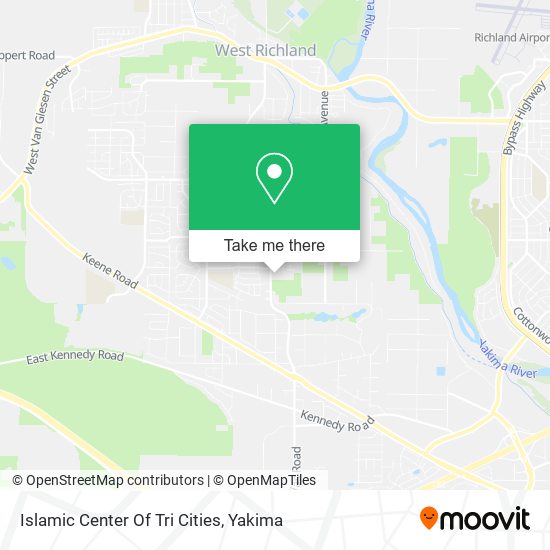 Mapa de Islamic Center Of Tri Cities