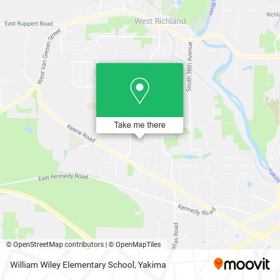 William Wiley Elementary School map