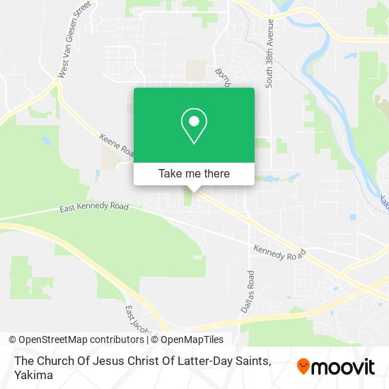 The Church Of Jesus Christ Of Latter-Day Saints map