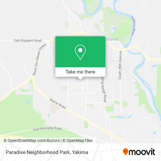 Paradise Neighborhood Park map