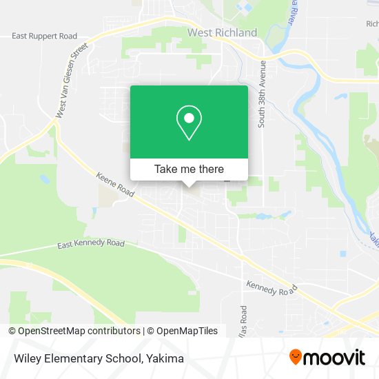 Wiley Elementary School map