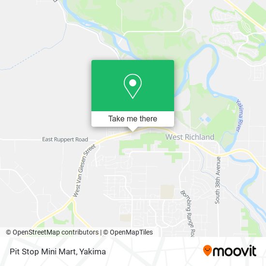 Mapa de Pit Stop Mini Mart