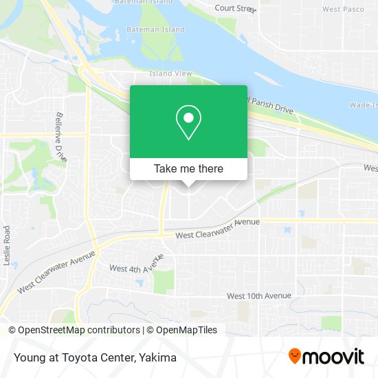 Young at Toyota Center map