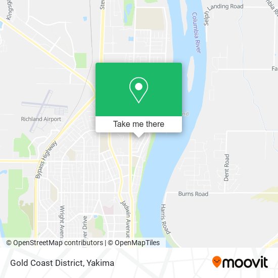 Gold Coast District map