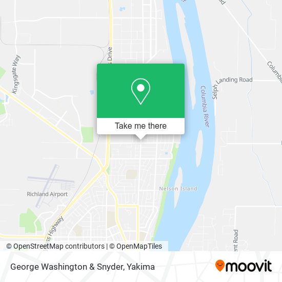 George Washington & Snyder map