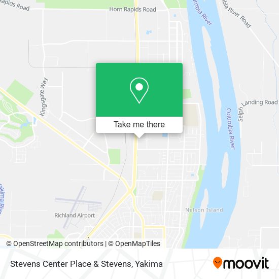Mapa de Stevens Center Place & Stevens