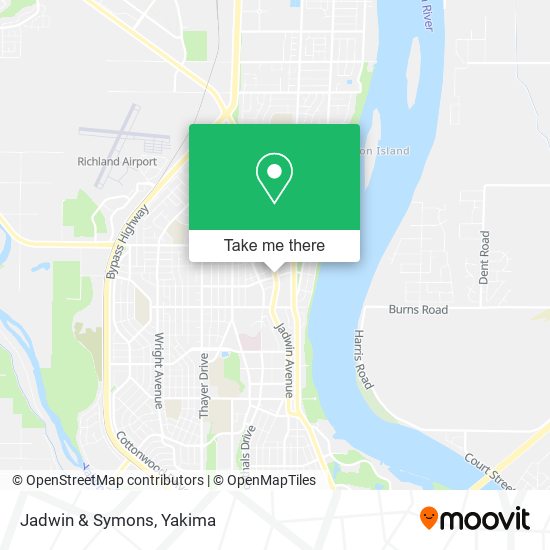 Mapa de Jadwin & Symons
