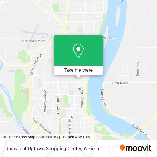 Mapa de Jadwin at Uptown Shopping Center