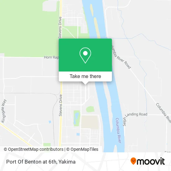 Mapa de Port Of Benton at 6th