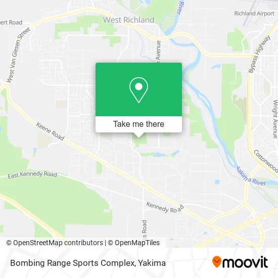 Bombing Range Sports Complex map