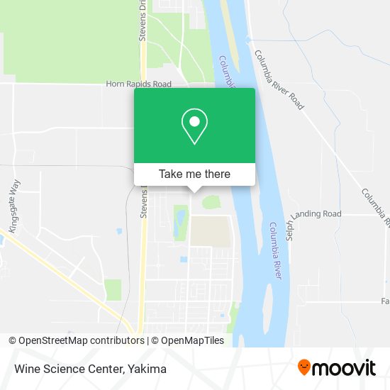 Wine Science Center map