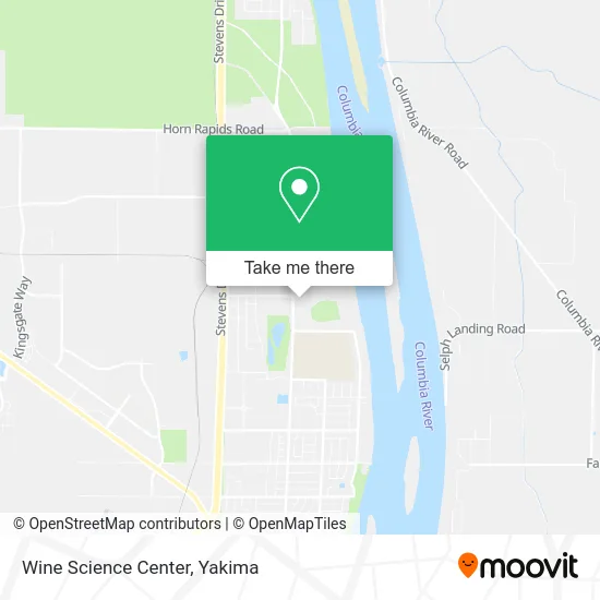 Wine Science Center map