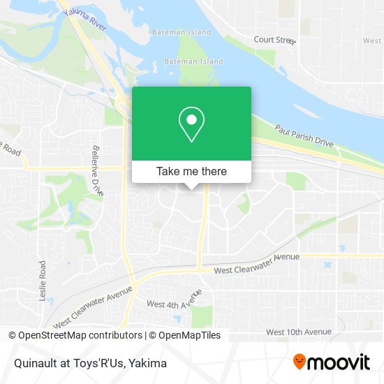 Mapa de Quinault at Toys'R'Us