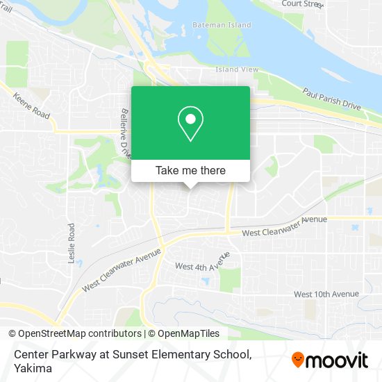 Mapa de Center Parkway at Sunset Elementary School