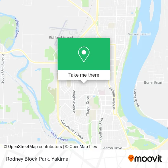 Rodney Block Park map