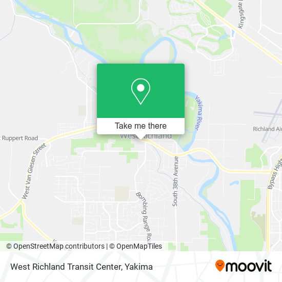 Mapa de West Richland Transit Center