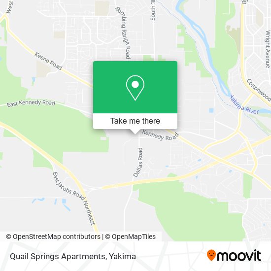 Mapa de Quail Springs Apartments