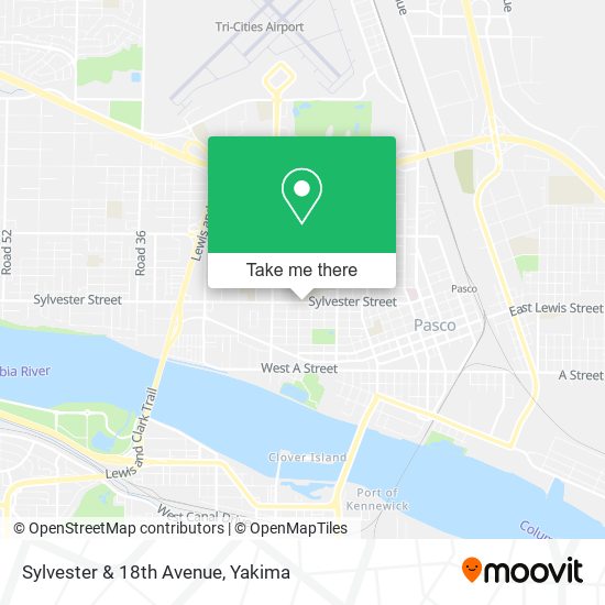 Mapa de Sylvester & 18th Avenue