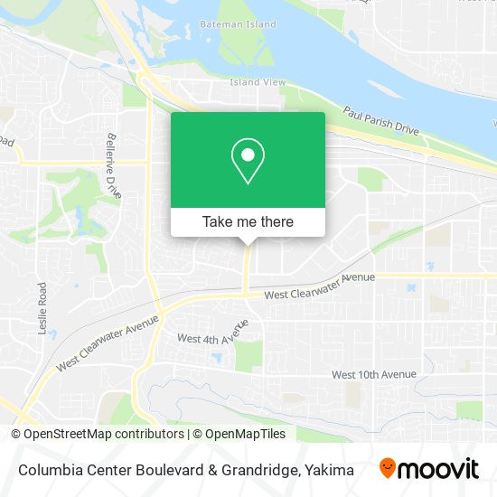 Mapa de Columbia Center Boulevard & Grandridge