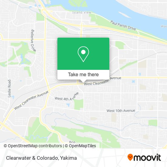 Mapa de Clearwater & Colorado
