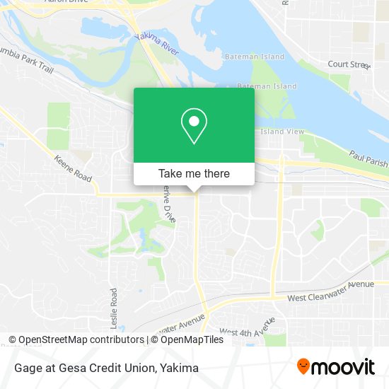 Mapa de Gage at Gesa Credit Union