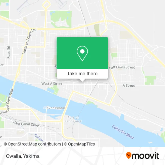 Cwalla map