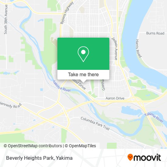 Mapa de Beverly Heights Park