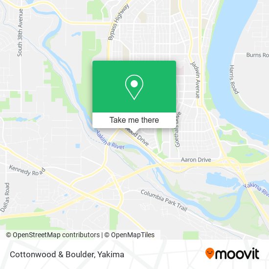 Mapa de Cottonwood & Boulder