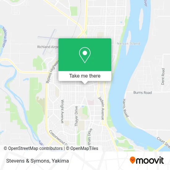 Stevens & Symons map