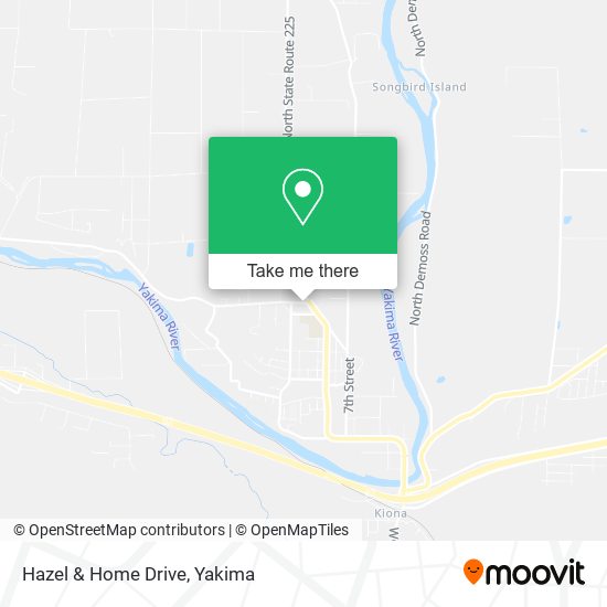 Hazel & Home Drive map