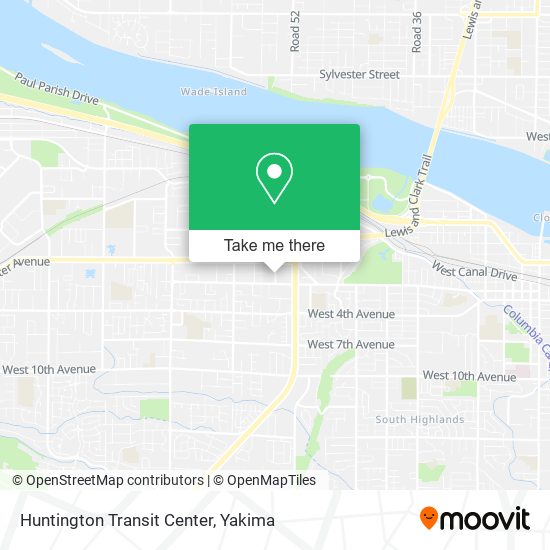 Mapa de Huntington Transit Center