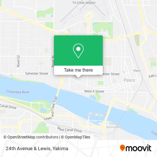 Mapa de 24th Avenue & Lewis
