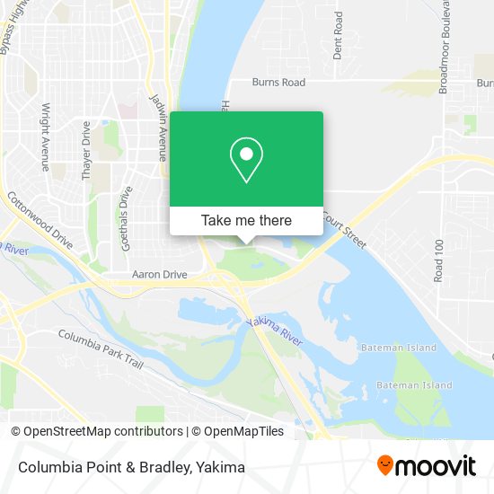 Mapa de Columbia Point & Bradley