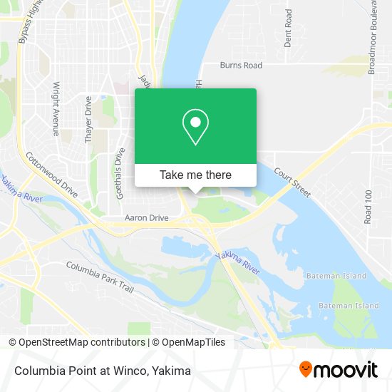 Mapa de Columbia Point at Winco