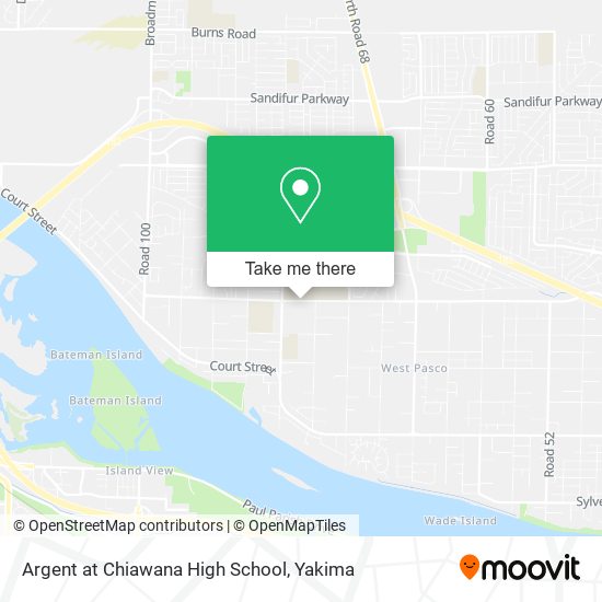 Argent at Chiawana High School map