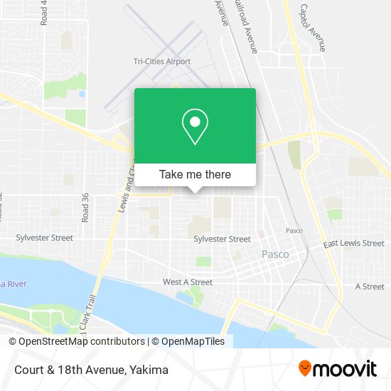 Mapa de Court & 18th Avenue