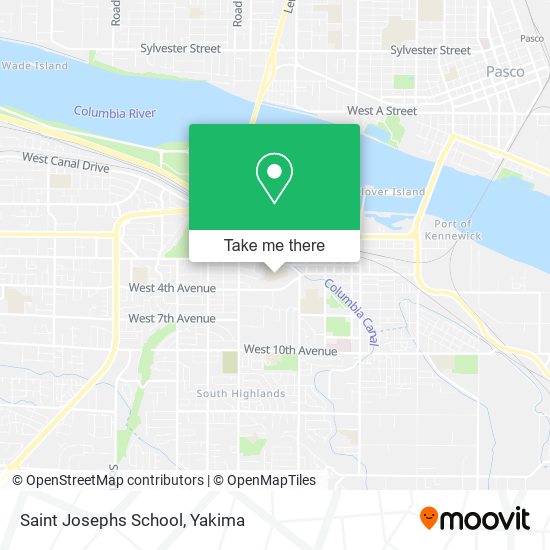 Saint Josephs School map