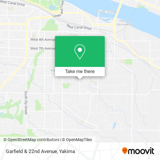 Mapa de Garfield & 22nd Avenue