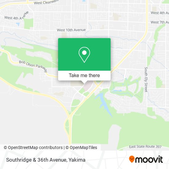 Southridge & 36th Avenue map