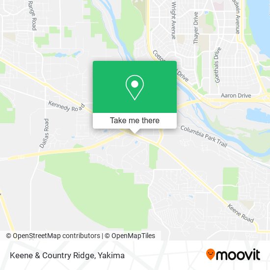Mapa de Keene & Country Ridge