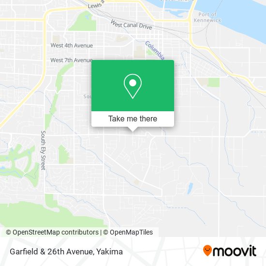 Mapa de Garfield & 26th Avenue