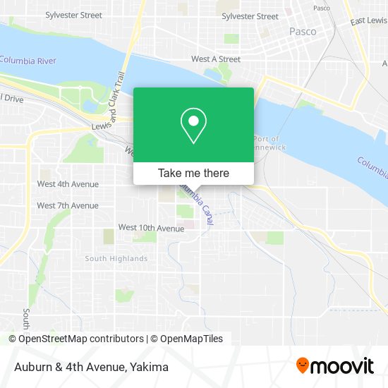 Mapa de Auburn & 4th Avenue