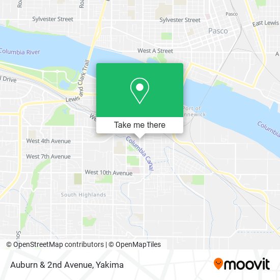 Mapa de Auburn & 2nd Avenue