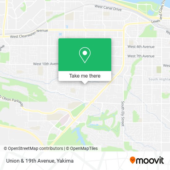 Mapa de Union & 19th Avenue