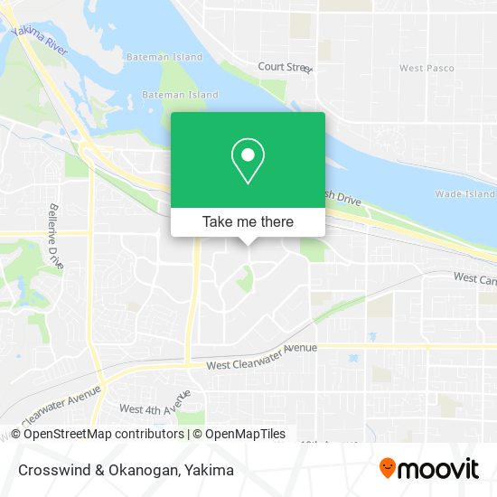 Mapa de Crosswind & Okanogan