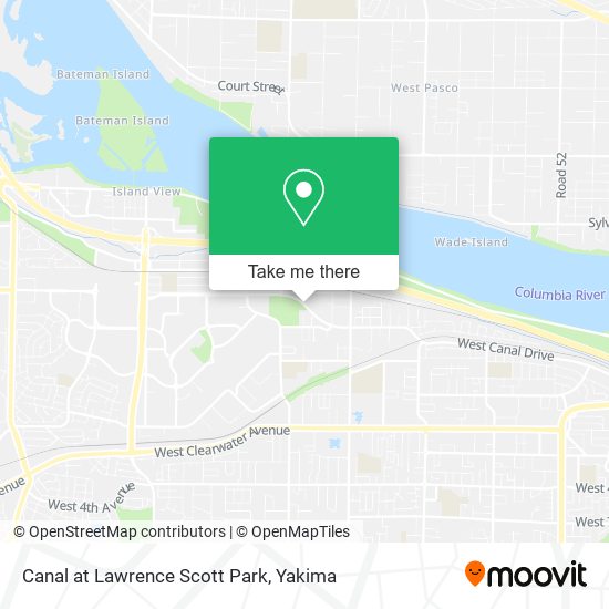 Mapa de Canal at Lawrence Scott Park