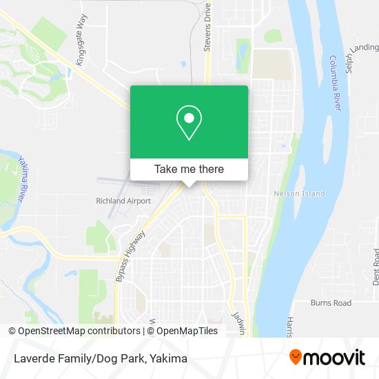 Laverde Family/Dog Park map