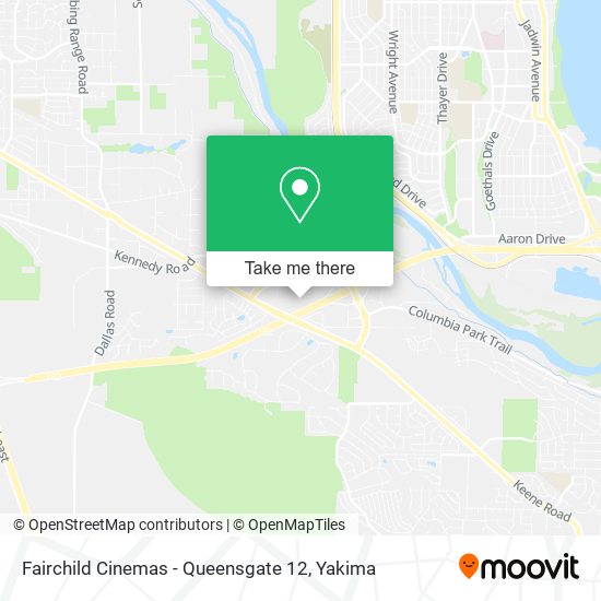 Mapa de Fairchild Cinemas - Queensgate 12