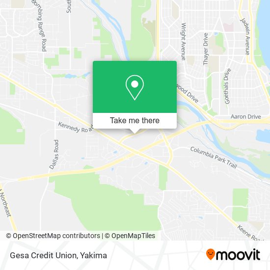 Gesa Credit Union map